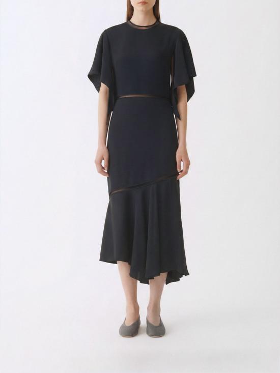 26SS 파비아나 필리피 롱 원피스 ABD266F187L780 5146 Blue