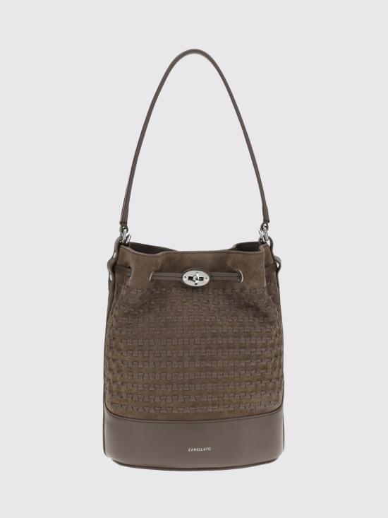 26SS 자넬라토 숄더백 0689802220000SMALL Z0200 Burnt