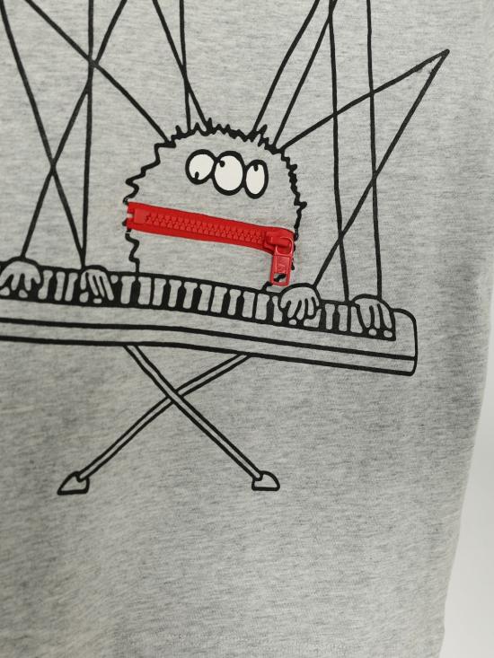 26SS [키즈] 스텔라 맥카트니 티셔츠 TY8P01Z0434 807 Grey - STELLA MCCARTNEY