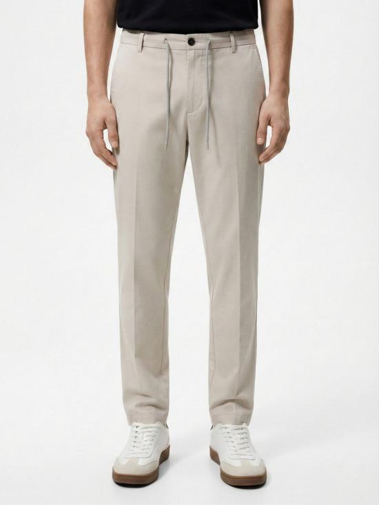 26SS 일레븐티 스트레이트 팬츠 M75PANG03TES0M116 02 Sand