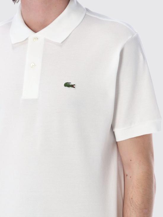 26SS 라코스테 클래식 핏 피케 폴로 셔츠 L1212 001 White - LACOSTE