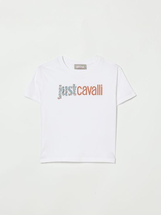 26SS [키즈] 저스트까발리 티셔츠 JGP26067TSGKF White