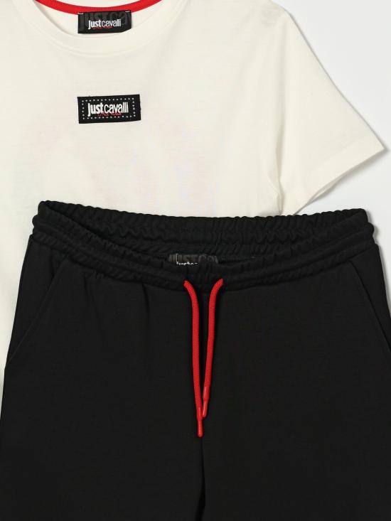 26SS [키즈] 저스트까발리 캐주얼 세트 JBP26040CJRHN White - JUST CAVALLI