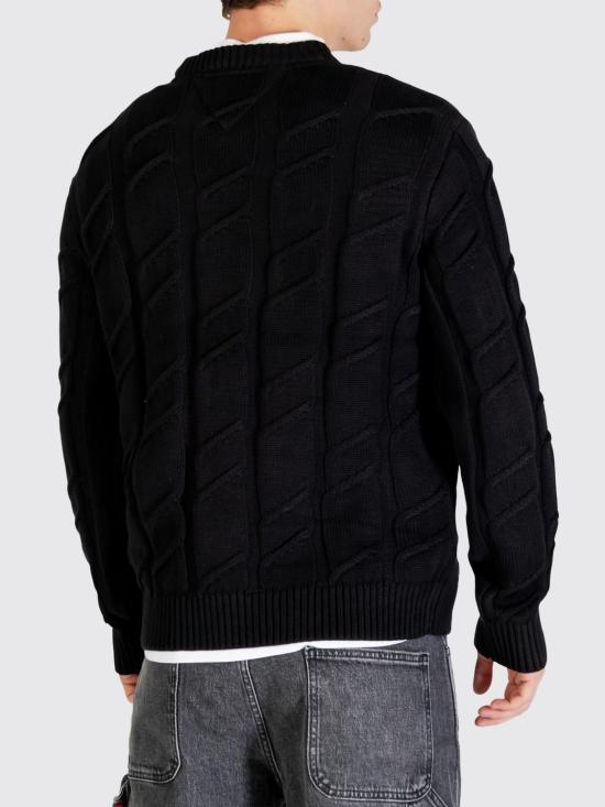 26SS 토미진 스웨터 DM0DM22355 BDS Black - TOMMY JEANS
