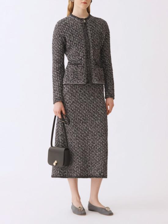 26SS 파비아나 필리피 롱 스커트 GND266F388L741 VR2 Blue - FABIANA FILIPPI