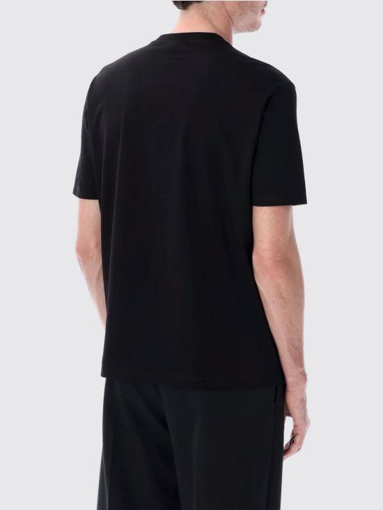 26SS 엠포리오 아르마니 반팔 티셔츠 EM004593AF10762 FC301 Black 1 - EMPORIO ARMANI