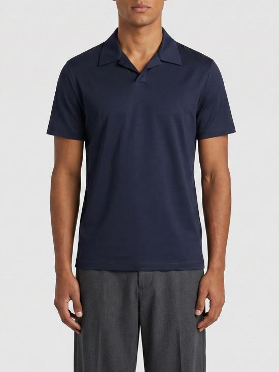 26SS 돈답 폴로 티셔츠 US330JF0271UXXX 890 Blue