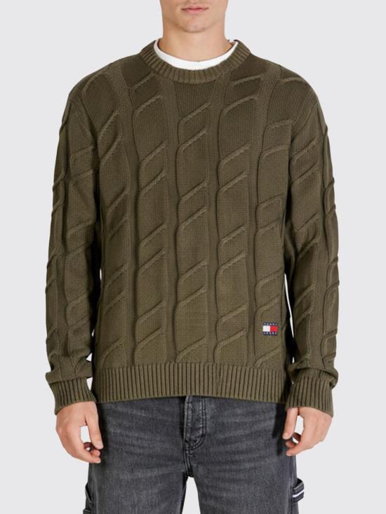 26SS 토미진 스웨터 DM0DM22355 GY1 Forest Green