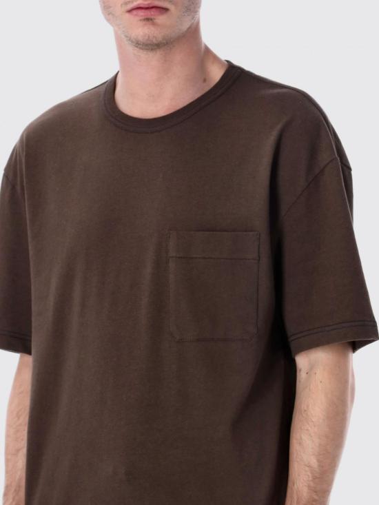 26SS 르메르 반팔 티셔츠 TS0010LJ1010 BR512 Brown - LEMAIRE