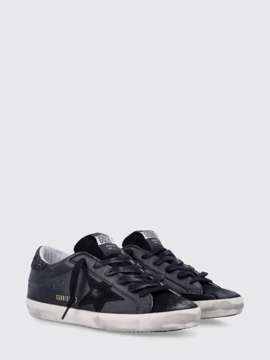 26SS 골든구스 SUPER STAR 슈퍼 스타 클래식 스니커즈 GWF00101F003463 90100 Black - GOLDEN GOOSE
