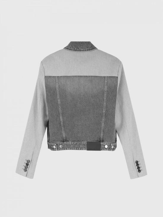 26SS 스텔라 맥카트니 데님 자켓 6D02063SQH44 1196 Grey - STELLA MCCARTNEY