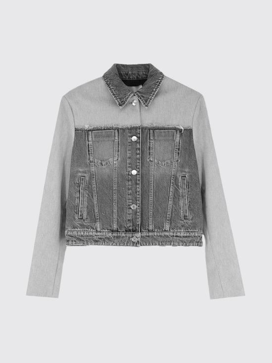 26SS 스텔라 맥카트니 데님 자켓 6D02063SQH44 1196 Grey - STELLA MCCARTNEY