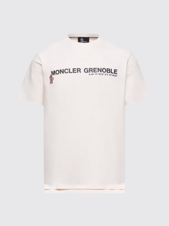 26SS 몽클레어 반팔 티셔츠 L10978C0001789AW1 041 White