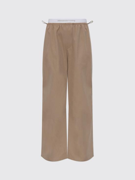 26SS 알렉산더 왕 스트레이트 팬츠 1WC1264969 240B Beige - ALEXANDER WANG