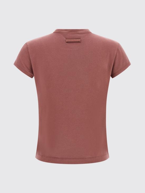 26SS 장 폴 고티에 반팔 티셔츠 2601WTO404J032 28 Burgundy - JEAN PAUL GAULTIER