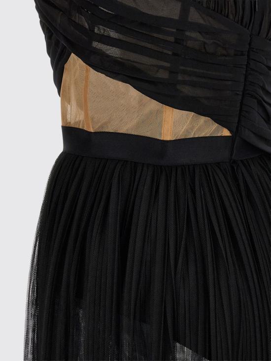 26SS 넨시 도자카 롱 원피스 NDDR2883000100 Black - NENSI DOJAKA