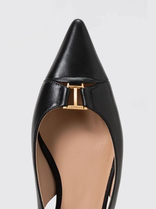 26SS 트윈셋 플랫 슈즈 261TCP036 00006 Black - TWINSET