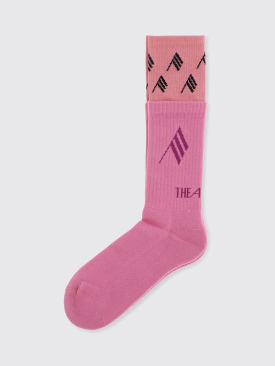 26SS 디 아티코 양말 260WAK00024CCC132AA 026 Pink - THE ATTICO