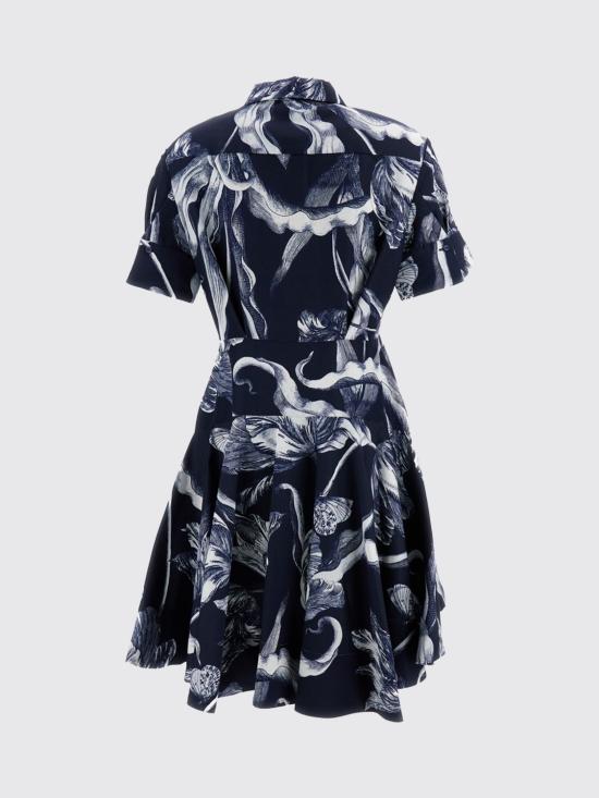 26SS 에르뎀 롱 원피스 PS26D21451124014 BOTANICAL Blue - ERDEM