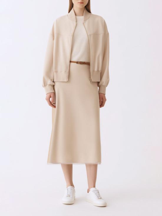 26SS 파비아나 필리피 롱 스커트 GND266F406L781 0162 Nude - FABIANA FILIPPI