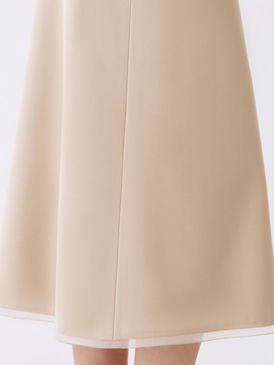 26SS 파비아나 필리피 롱 스커트 GND266F406L781 0162 Nude - FABIANA FILIPPI
