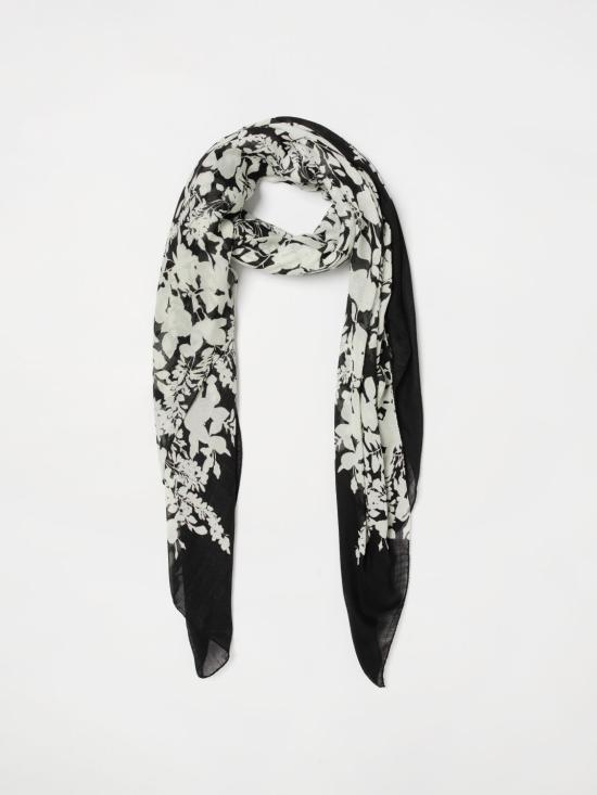 26SS 아뇨나 머플러/스카프 AS1101 H7069 091 Black - AGNONA