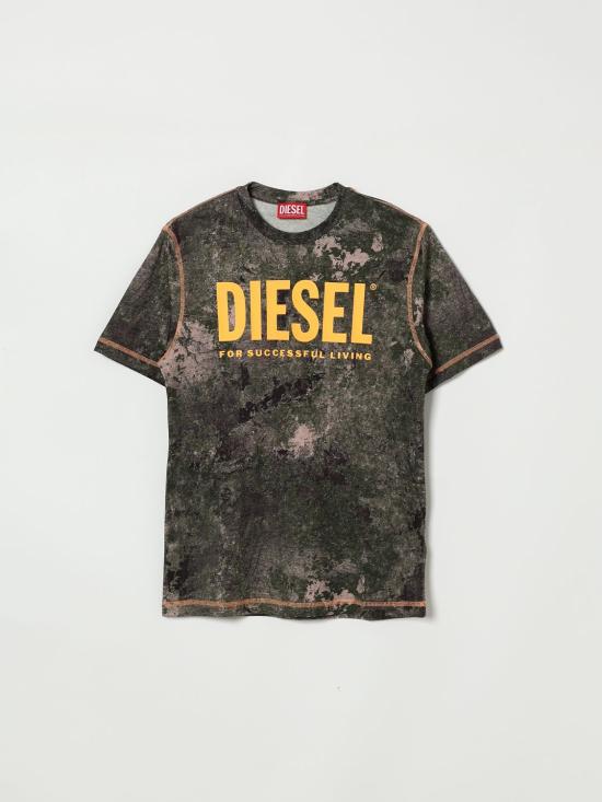 26SS [키즈] 디젤 티셔츠 J02592KYA0A K511 Green