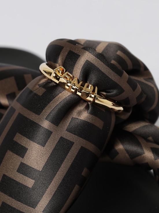 26SS 펜디 뮬/슬리퍼 8X8645AE7S F0R7V Tobacco - FENDI