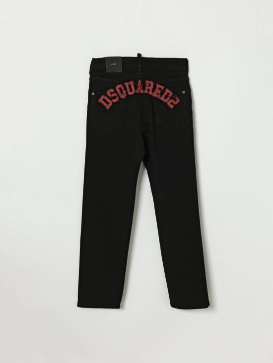 26SS [키즈] 디스퀘어드2 진 DQ3284D0AFQ DQ900 Black - DSQUARED2