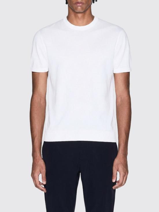 26SS 알마니 반팔 티셔츠 8NZM5CZM3JZ 1116 White