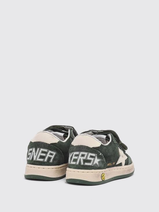 26SS [키즈] 골든구스 스니커즈 GJF00501F008055 35924 Green - GOLDEN GOOSE