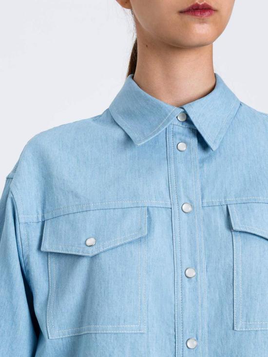 26SS 트윈셋 셔츠 261TF2081 02990 Denim - TWINSET