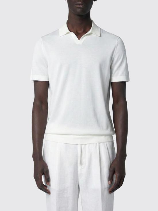 26SS 드루모어 폴로 티셔츠 D0GF146N 105 Milk