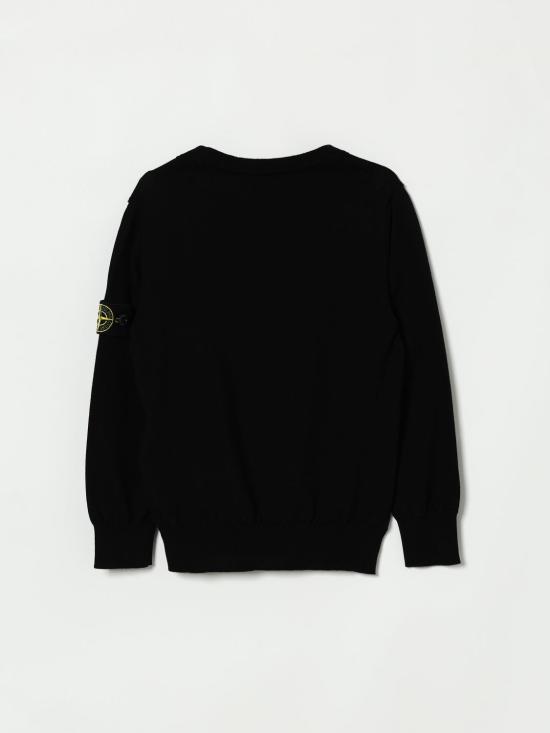 26SS [키즈] 스톤 아일랜드 풀오버 5100001S00B2 V0029 Black - STONE ISLAND
