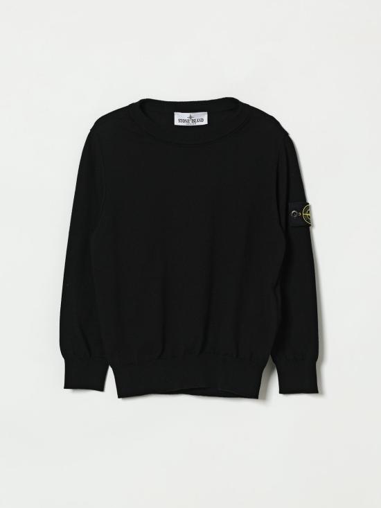 26SS [키즈] 스톤 아일랜드 풀오버 5100001S00B2 V0029 Black