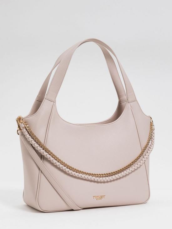 26SS 트윈셋 토트백 261TD8011 00059 Pearl - TWINSET