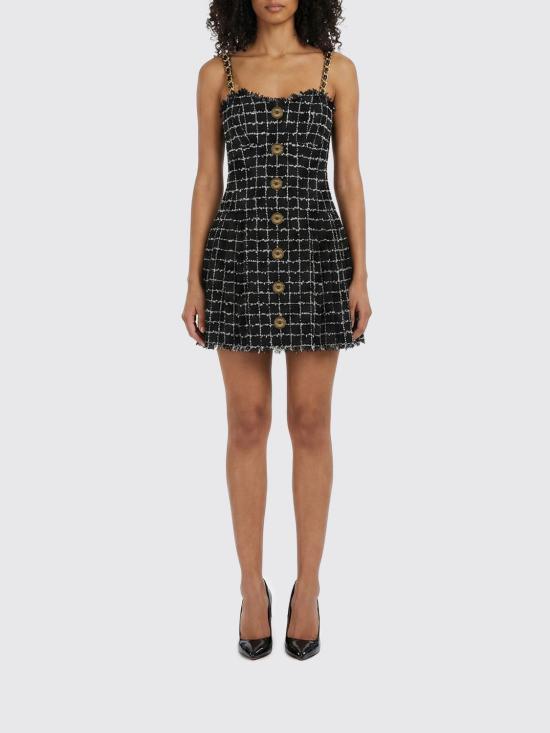 26SS 발망 롱 원피스 GF1R5163XL62 EAB Black