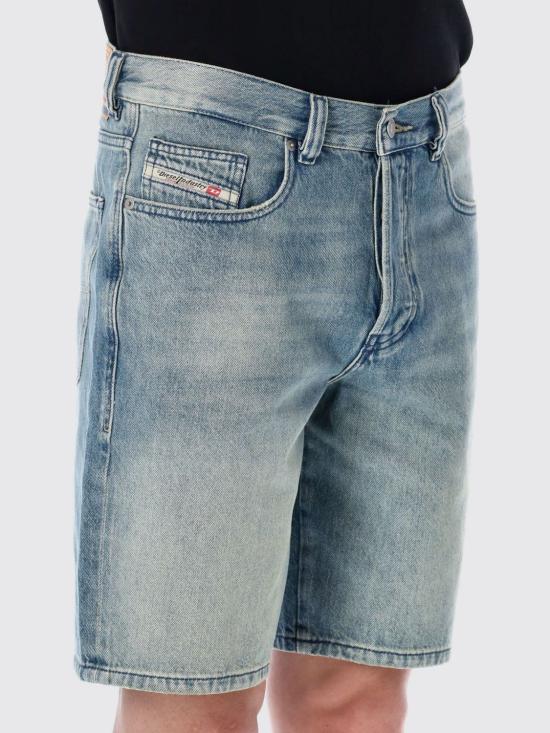 26SS 디젤 숏팬츠 A064300BEBF 01 Blue - DIESEL