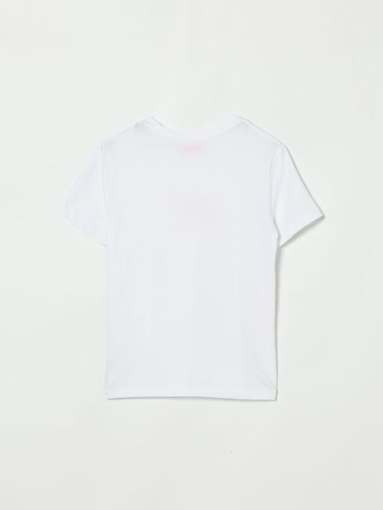 26SS [키즈] 디젤 티셔츠 J025970GRAI K100 White - DIESEL