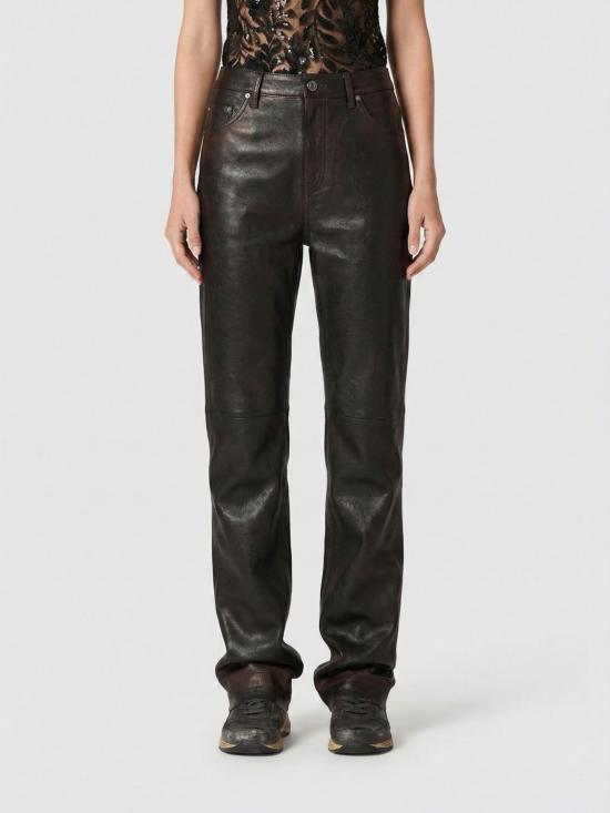 26SS 골든구스 스트레이트 팬츠 GWP02555P002301 40249 Burnt