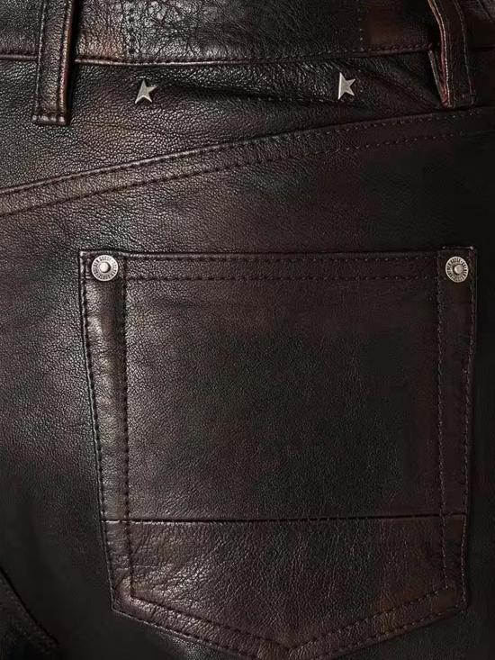 26SS 골든구스 스트레이트 팬츠 GWP02555P002301 40249 Burnt - GOLDEN GOOSE