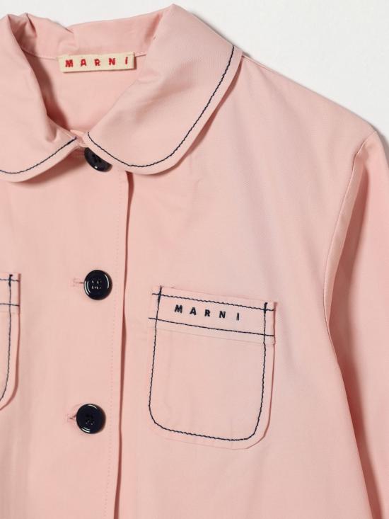 26SS [키즈] 마르니 캐주얼 자켓 M01730M00UV 0M351 Pink - MARNI