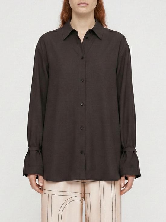 26SS 토템 셔츠 261WRT0622FB0552 273 Brown