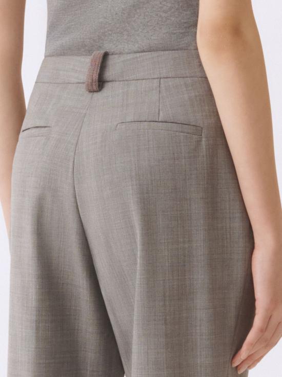 26SS 파비아나 필리피 팬츠 PAD266F326L763 8179 Grey - FABIANA FILIPPI