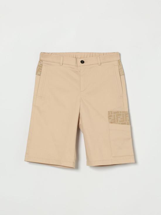 26SS [키즈] 펜디 쇼츠/버뮤다 JMF565AS5Y F1P2N White