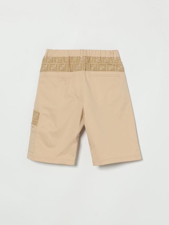 26SS [키즈] 펜디 쇼츠/버뮤다 JMF565AS5Y F1P2N White - FENDI