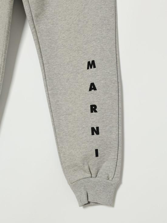 26SS [키즈] 마르니 트레이닝/조거 팬츠 M01218M00V0 0M903 Grey - MARNI