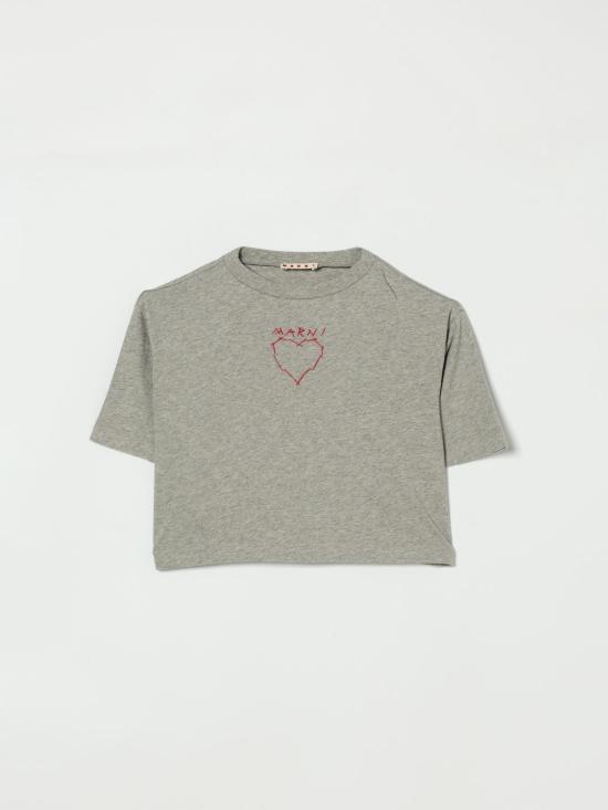 26SS [키즈] 마르니 티셔츠 M01680M00SG 0M903 Grey