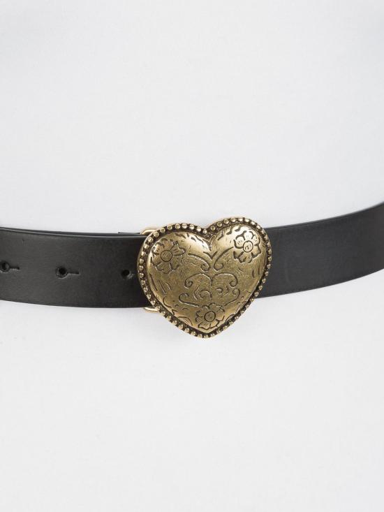 26SS 트윈셋 레귤러 벨트 261TA4150 00006 Black - TWINSET