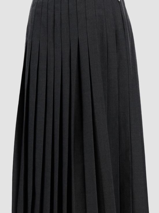 26SS 톰브라운 롱 스커트 FGCA22A00626 025 Grey - THOM BROWNE